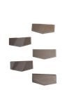 Pack 4 supports carte TCG éléments - Acier