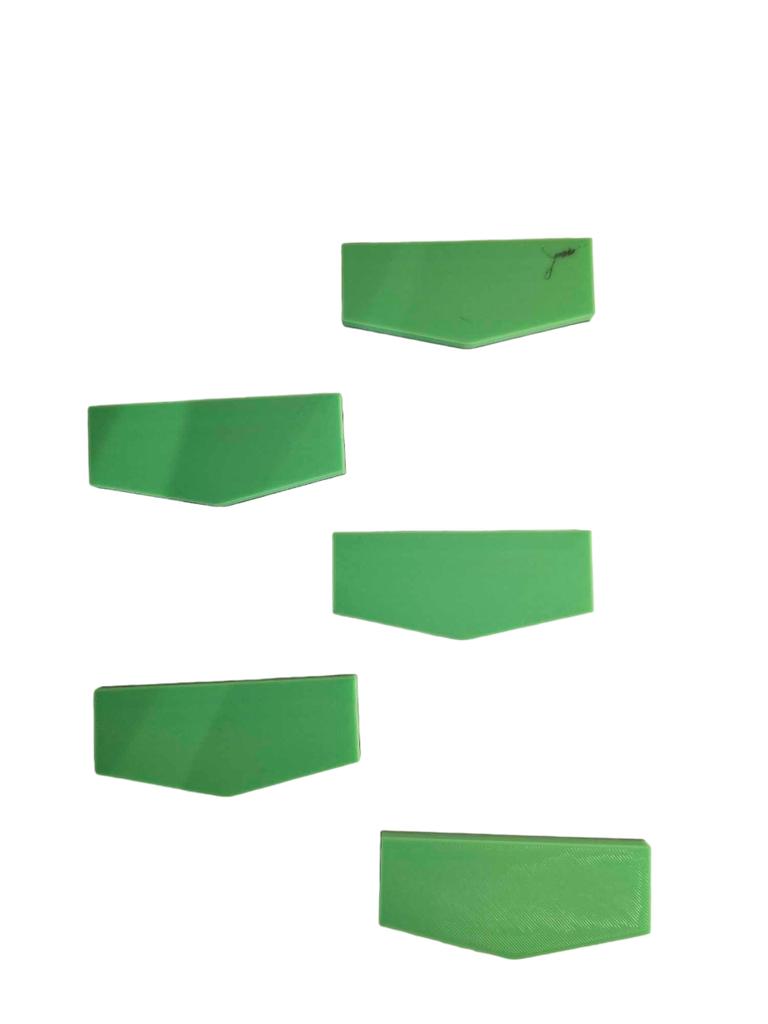 Pack 5 supports carte TCG éléments - Plante