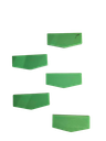 Pack 5 supports carte TCG éléments - Plante
