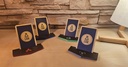 Pack 5 supports carte TCG éléments - Plante