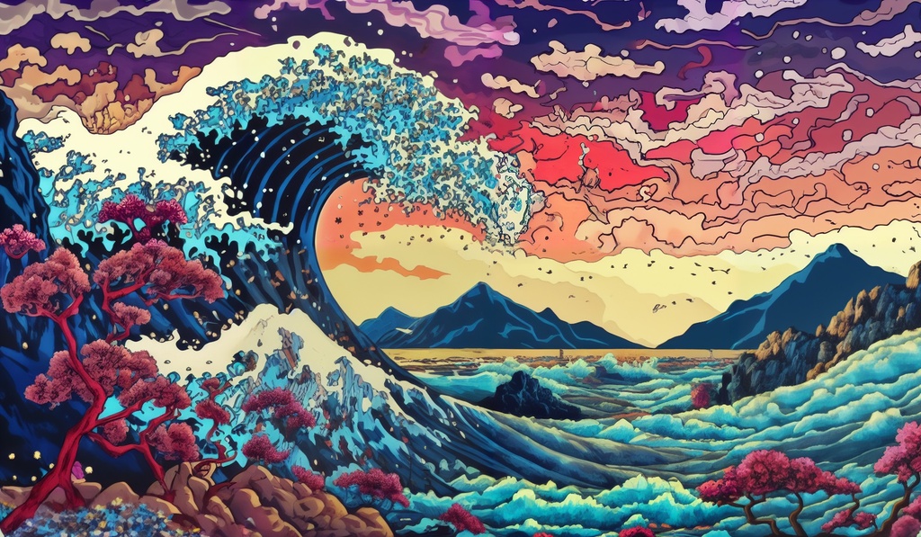 Playmat Japan : Vague