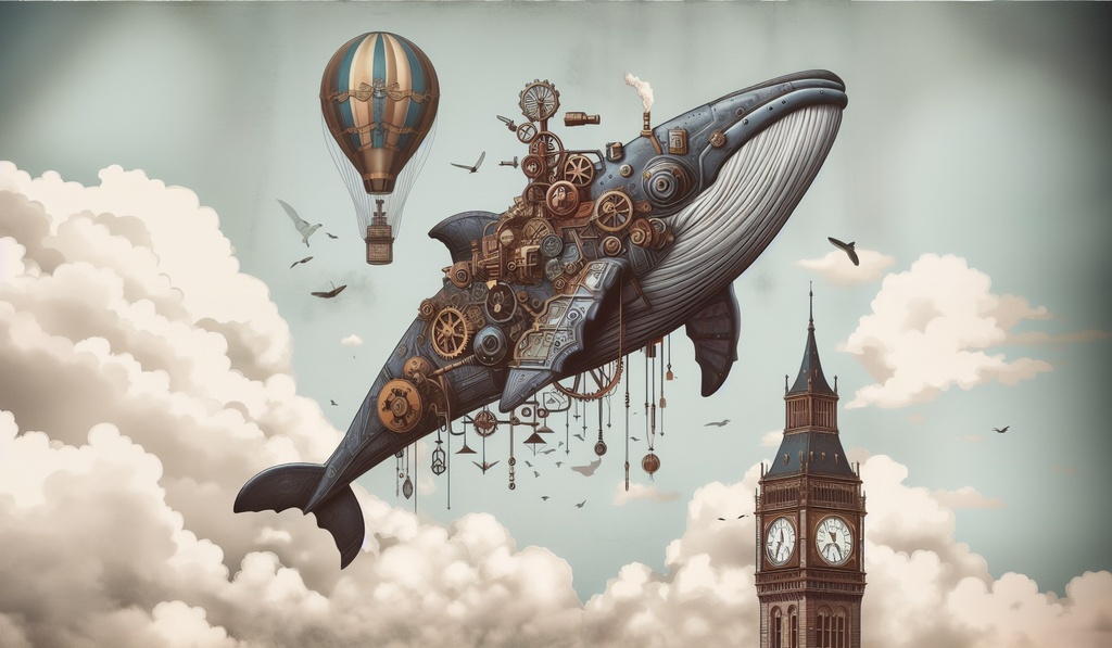 Playmat Cyberpunk : Baleine