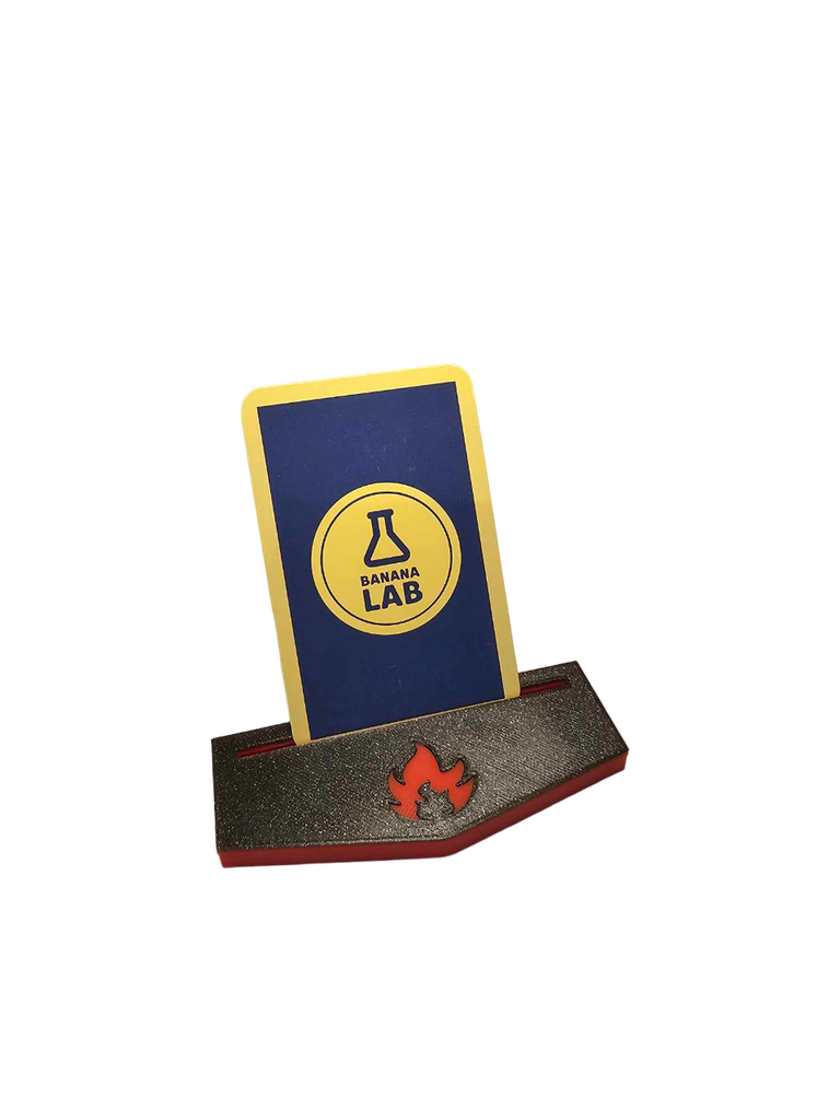 Support de carte TCG éléments - Feu (Pack de 5)