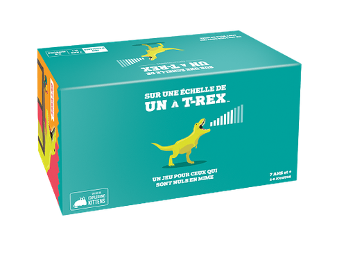 Sur une Echelle de Un à T-Rex