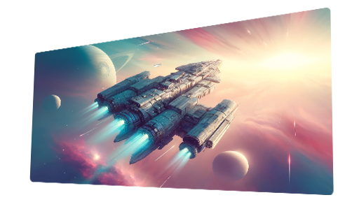 Playmat Galaxy - Starship 2
