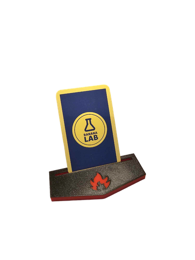 Support de carte TCG éléments - Feu (Pack de 5)