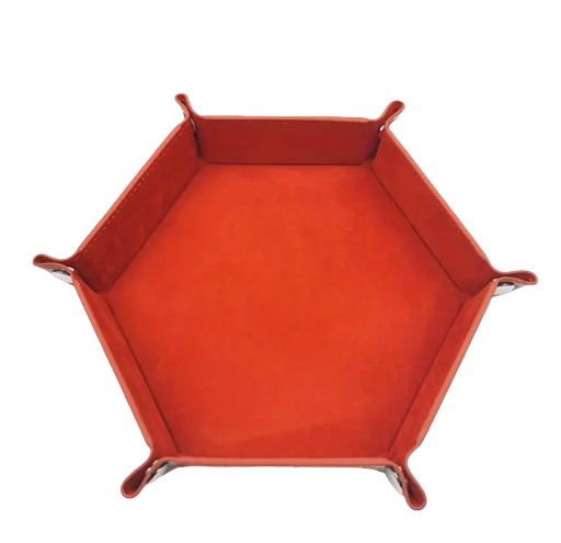 Plateau de dés pliable - Orange